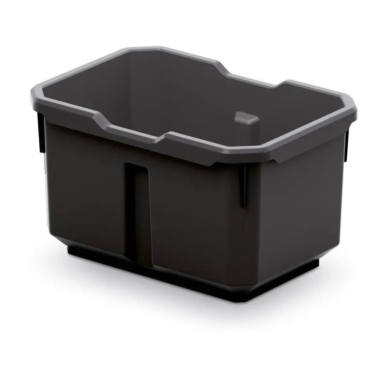 Instrumentu kaste, 15.6 cm x 11 cm x 19.5 cm, melna krās.-sarkana krās.