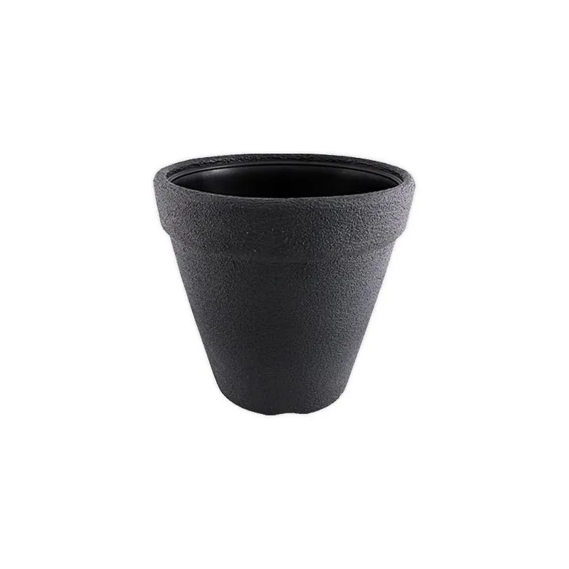 Puķu pods Prosperplast Classic D58H47, plastmasa, pelēka krās.