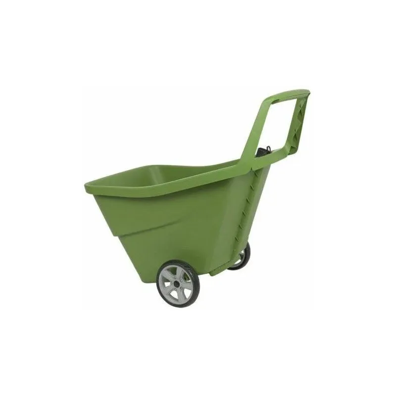 Dārza ratiņi Prosperplast Load & Go III, plastmasa, zaļa krās., 95 l