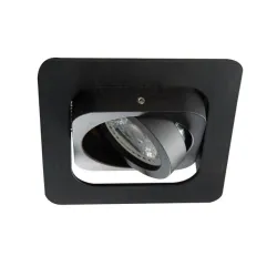 Lampa padziļinājums Kanlux Alren DTL-B, GU10, melna krās.