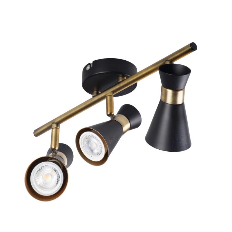 Spotlampa mileno el-3i b-ag 3xgu10