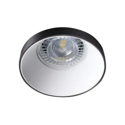 Lampa griesti Kanlux DSO B-W, GU10, melna krās.