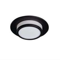 Lampa griesti Kanlux Ageo DSO-B, GU10, melna krās.