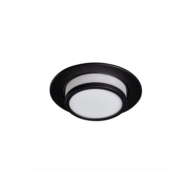 Lampa griesti Kanlux Ageo DSO-B, GU10, melna krās.