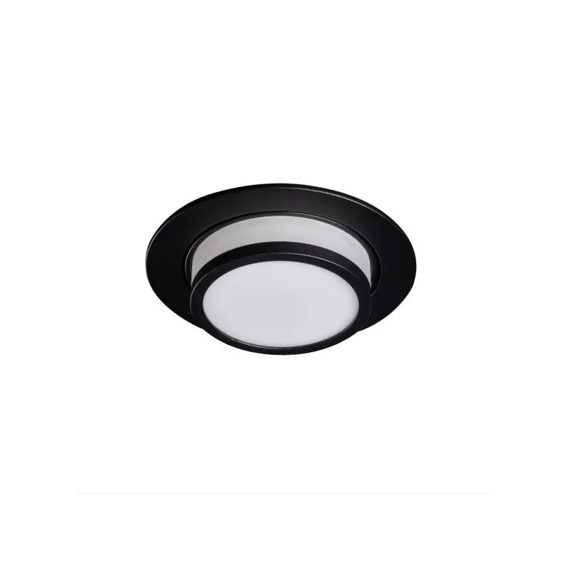 Lampa griesti Kanlux Ageo DSO-B, GU10, melna krās.