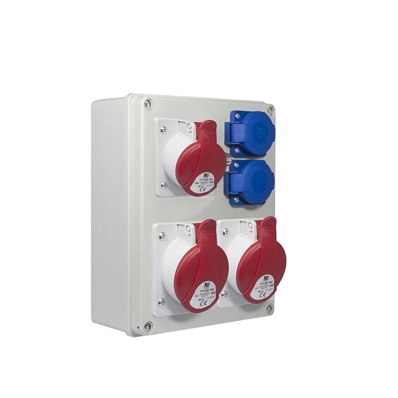 Panelis r-box 240 16a 32a 230v b.1632-s