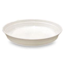 Paliktnis puķu podam 26cm balts