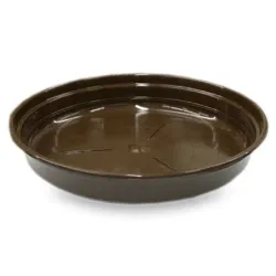 Lėkštelė vazonui Uniplastex 5-40, ruda sp., 26 cm