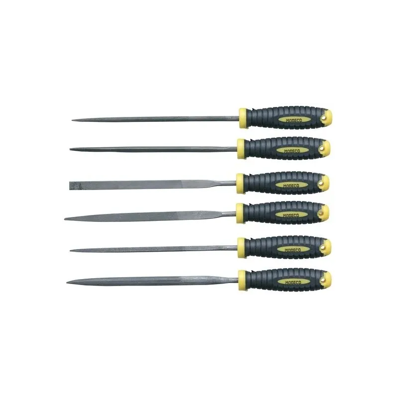 Vīle Modeco, plakans, 200 mm, koks-tērauds-plastmasas