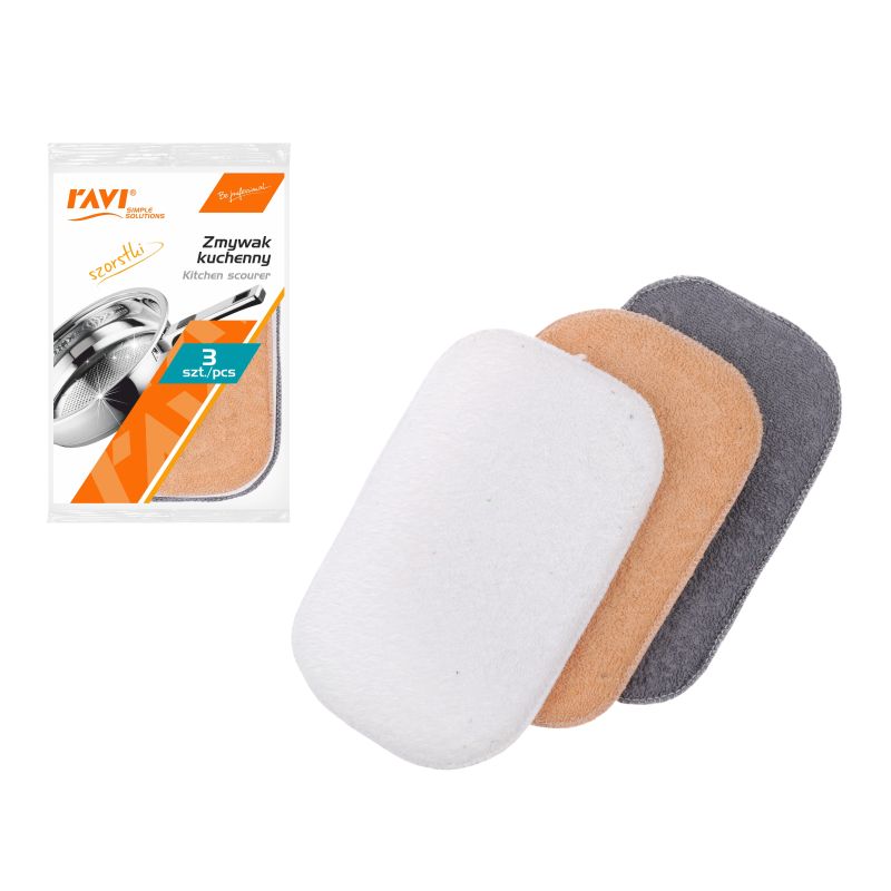 Spilventiņi virtuves tīrīšanas 3gab