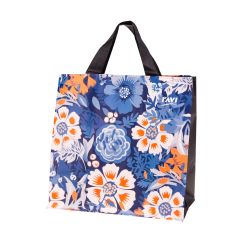 Iepirkšanās maisiņš 35x20x35cm ziedi