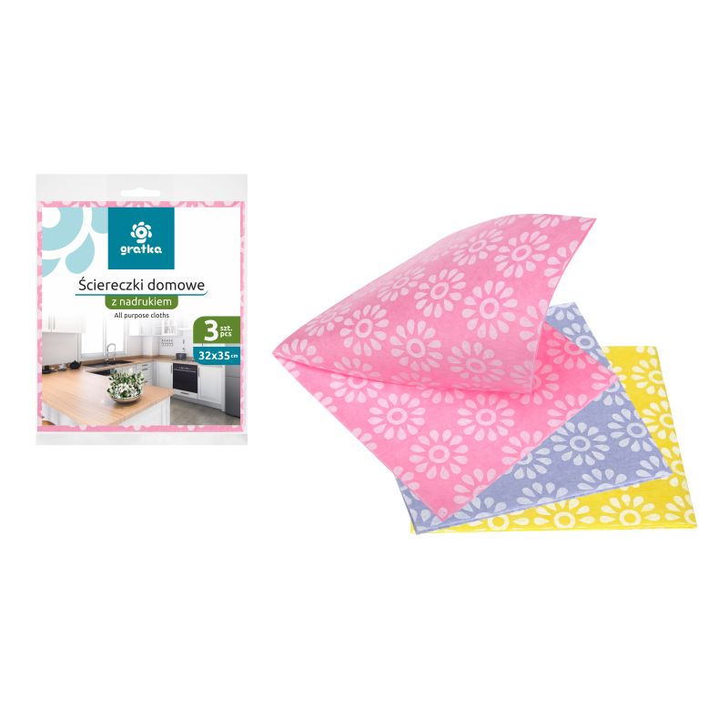 Drānas tīrīšanai 32x35 cm3 gab