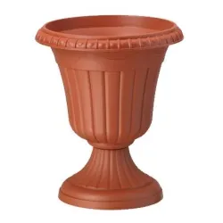 Puķu pods Form Plastic Milano 0083, plastmasa, brūna krās.