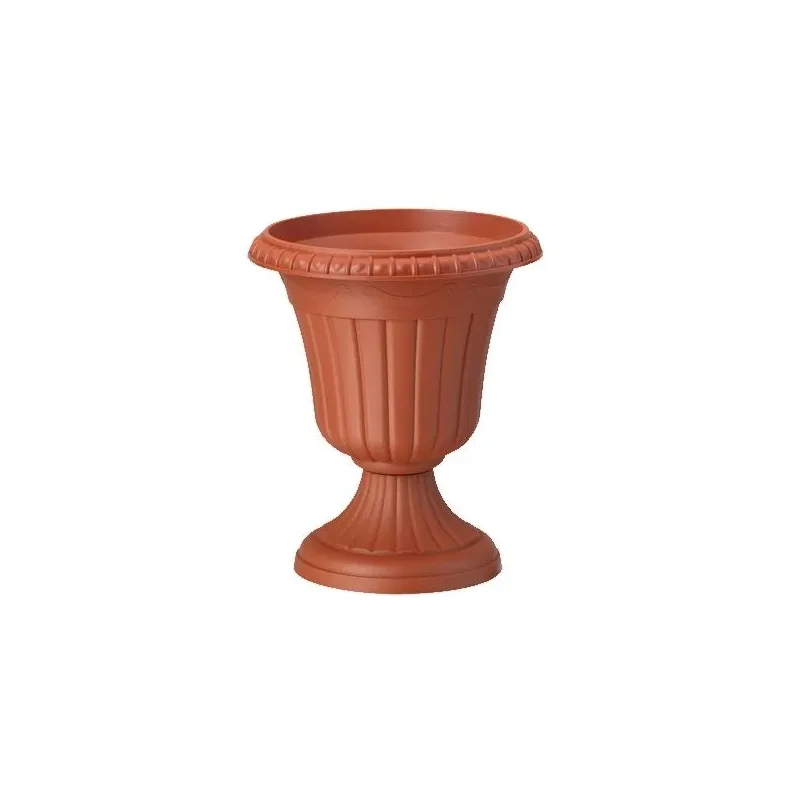 Puķu pods Form Plastic Milano 0083, plastmasa, brūna krās.