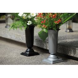 Vāze kapu ar melnu kāju 34.5 cm