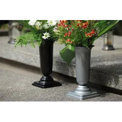 Kapų vaza Form Plastic Dama 1062, 34.5 cm, juoda sp.