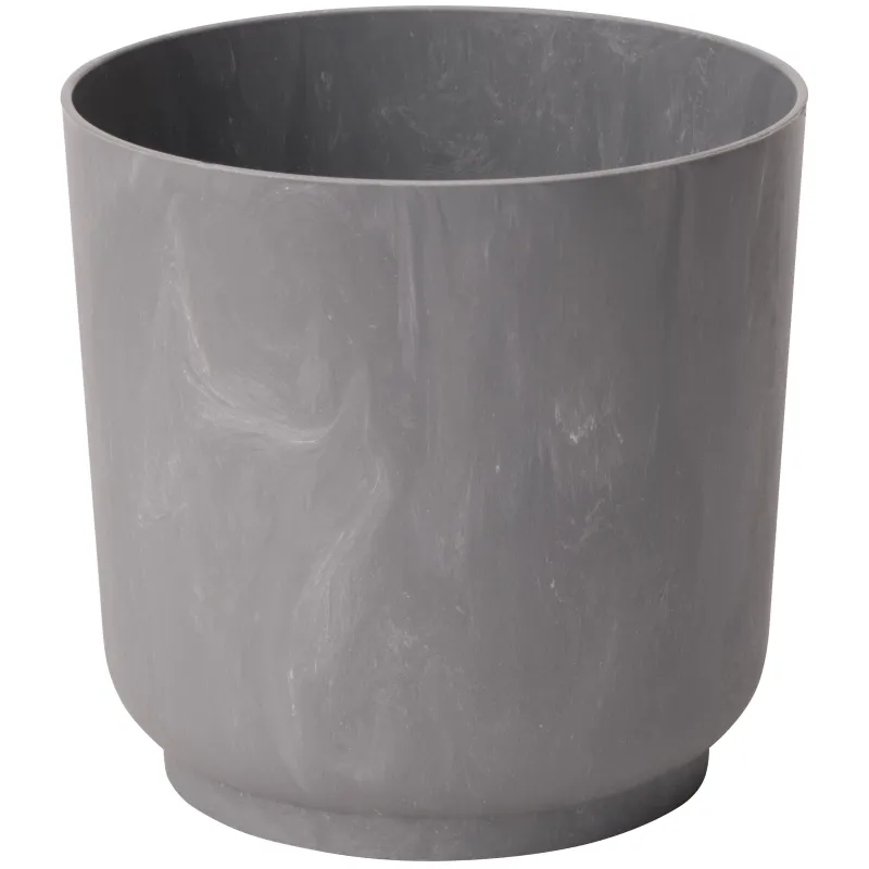 Puķu pods Form Plastic SATINA 4284-081, plastmasa, pelēka