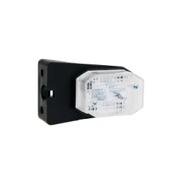 Piekabes lukturi, 6.5 cm, balta krās.-melna krās.