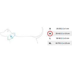 Kakla siksna reg denim m 25-40x1.5 t zil