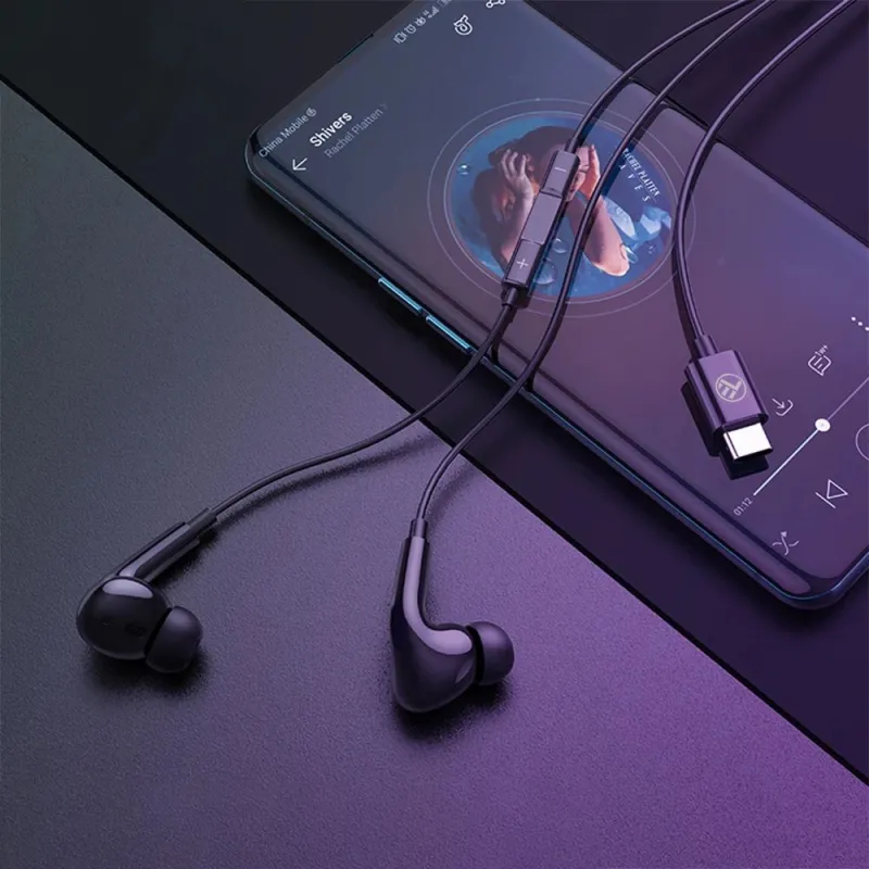 Tellur Attune in-ear Headphones Type-C Black