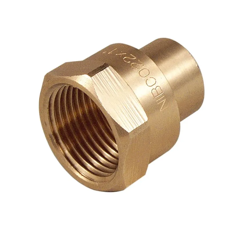 Adapteris Nibco 42700, 22mm x 1-2, misiņš