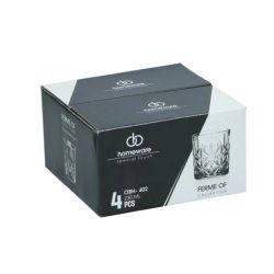 Glāzes vanwell 230ml 4gab