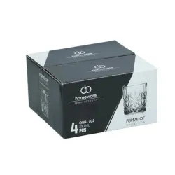 Glāžu komplekts, stikls, 0.23 l, 4 gab.