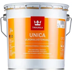 Краска, универсальные Tikkurila, полуматовый, 2.7 l, tikkurila unica c 2.7l алкидная краска для дерева-металла. только для