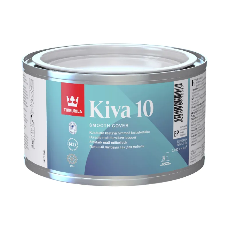 Beiču laka, matēts Tikkurila Kiva 10, 0.225 l
