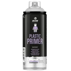Aerosolkrāsa-grunts 400ml PRO plastmasai