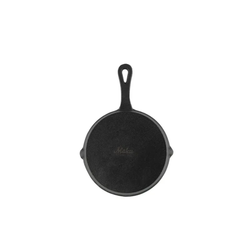 Single-serve grill pan round cast iron 14,5 cm