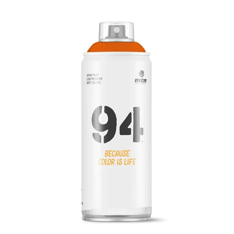 Krāsu aerosoli Montana Water Based. oranžs. 0.4 l