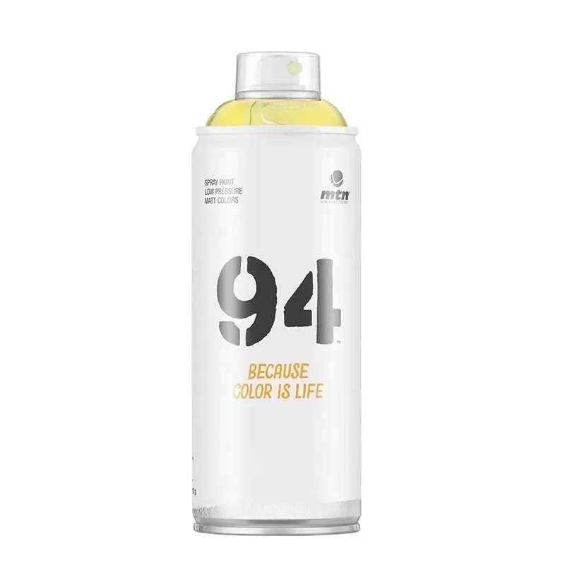 Krāsu aerosoli Montana Water Based. dzeltena. 0.4 l