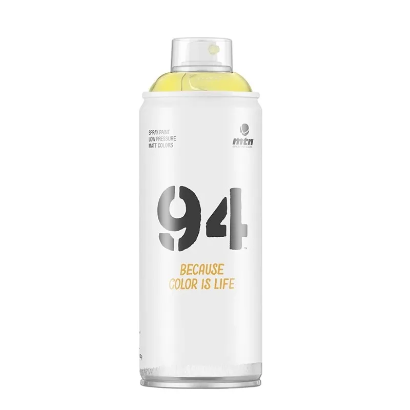 Krāsu aerosoli Montana Water Based. dzeltena. 0.4 l