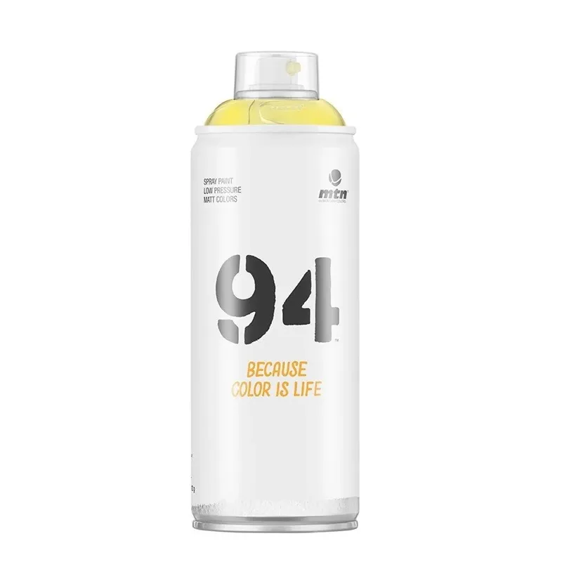 Krāsu aerosoli Montana Water Based. dzeltena. 0.4 l