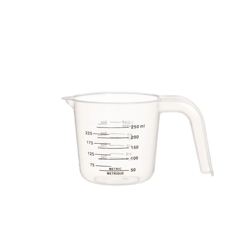 Maku 250 ml plastikinis puodelis ,matavimo indas,