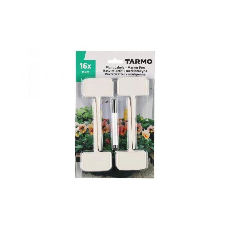 Augu etiķetes ar marķieri 16 gab