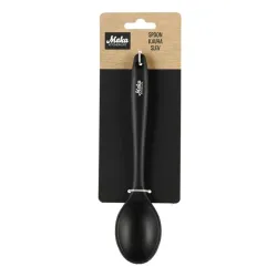 Maku spoon, stainless steel-silicone, 20 cm, black