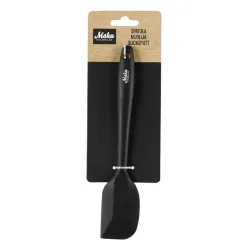 Maku silicone spatula, stainless steel-silicone, 20 cm, black