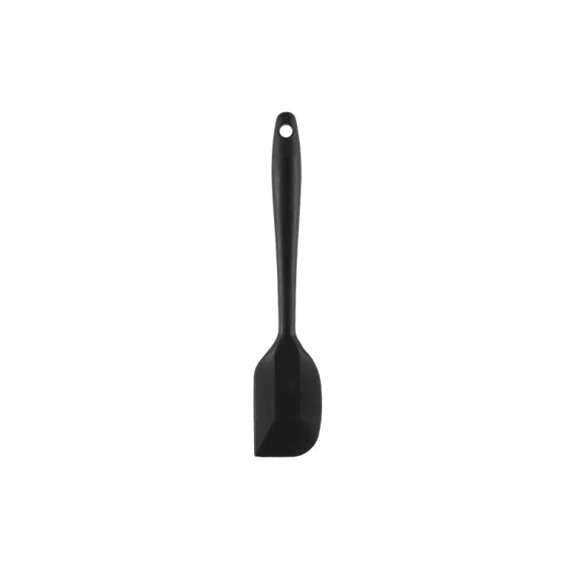 Maku silikona lāpstiņa, nerūsējošais tērauds-silikons, 20 cm, melna