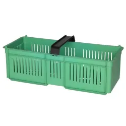 Grozs ogām marjukka plastmasa zaļš