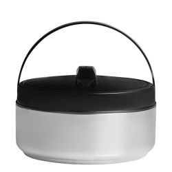 Maku Thermal Container 2 l ,stainless steel-black,