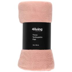 Pleds Gert 125x150cm maigi rozā