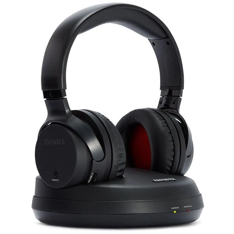 Belaidės ausinės Aiwa WHF-880, juoda sp.
