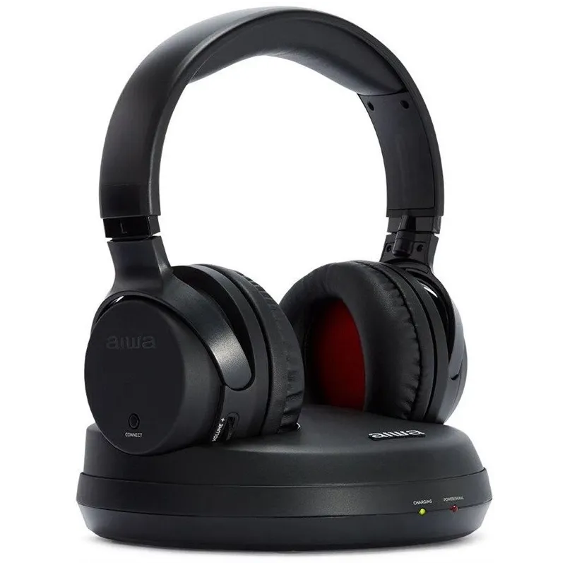 Belaidės ausinės Aiwa WHF-880, juoda sp.