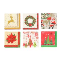 Salvetes christmas 33x33 cm 20 gab