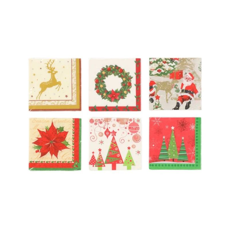 Salvetes christmas 33x33 cm 20 gab