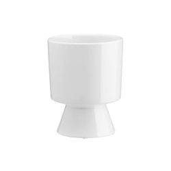 Puķu pods koto balts 15cm