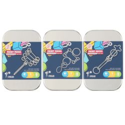 Puzle mini metāla, dažādi veidi