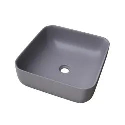 Vannitoa kraanikauss Masterjero Catania, keraamiline, 38.5 cm x 38.5 cm x 14 cm, hall v.